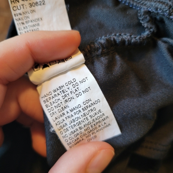 Ella Moss Black Marrakech One Piece Strapless Swimsuit - Picture 8 of 8